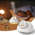 thumbnail image 1 of Humidifiers for Bedroom,Humidifiers Large Room,New Desktop Humidifier Usb Charging Vibe Light Silent Aromatherapy Machine Bedroom Office Large Capacity Water Replenishment Instrument, 1 of 7