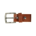 thumbnail image 3 of CTM  Leather Bridle Belt with Removable Buckle (Men), 3 of 4
