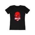 thumbnail image 2 of Smiley Skull Halloween Tops for Women Halloween Shirt Skeleton Shirt Women Halloween Clothes for Women, 2 of 6