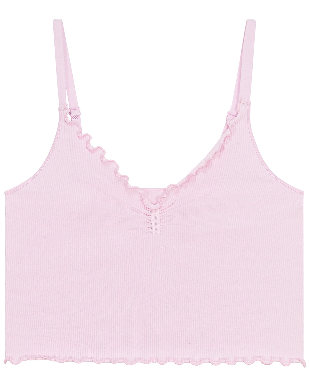 No Boundaries Women's Ruffle Cami, Size XS-3XL
