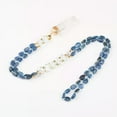 thumbnail image 2 of EOEMY Natural Clear Quartz Point Pendant Blue Kyanite Nugget Stone Beads Knot Necklace-30 Inch, 2 of 6