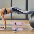 thumbnail image 4 of Portable Nordic Hamstring Correa Acolchada Tobillo Bar Equipo auxiliar Ejercicio abdominal para gimnasio Fitness Entrenamiento Equipo , Rosado Soledad Incorporarse, 4 of 7