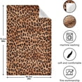thumbnail image 3 of Dreamtimes Leopard Print Kitchen Towels 18x28inch Ultra Soft Absorbent Quick Drying Kitchen Dish Towels Washable Cleaning Cloths Hand Towels Tea and Bar Towels, 1 Pack, 3 of 7