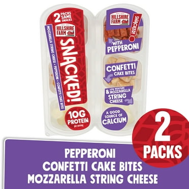 Hillshire Farm SNACKED Salami, Chocolate Pretzels and Monterey Jack Cheese Snack Pack, 3.60 oz, 2 Packs