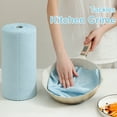 thumbnail image 5 of 80 Pack Cleaning Cloth Roll Reusable Paper Towels 12"×12" Tear Away Microfiber KitchenTowels, Durable Wash Cloths, Lint Free Rags for House, Kitchen,Window,Cleaning Supplies, 5 of 8