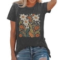 thumbnail image 2 of Wildflower Graphic Tees for Women 2026 Summer Casual Short Sleeve Crewneck T Shirts, 2 of 5