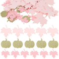 thumbnail image 1 of Assorted Color Thanksgiving Pumpkin and Maple Leaf Confetti for Fall Baby Shower and Party Decor, 2 Packs, 1 of 2