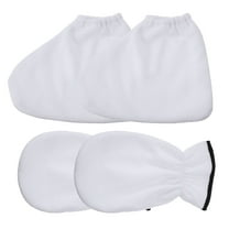 IMIKEYA 4Pcs Paraffin Wax for Moisture Retention and Foot Treatment at Spa