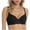 Black, variant on Push Up Bra for Women Lightly Lined Underwire Bralette Comfortable Full Coverage Bra Adjustable Lift Support Everyday Bras Black XXL
