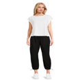 thumbnail image 2 of JUNWELL Women‘s Cargo Parachute Jogger Pants  26” Inseam  Sizes XS-XXXL, 2 of 6