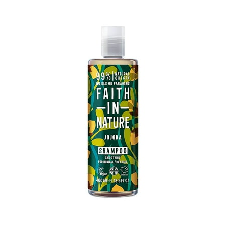 Faith In Nature Jojoba Smoothing Shampoo for Normal & Dry Hair 400 ml