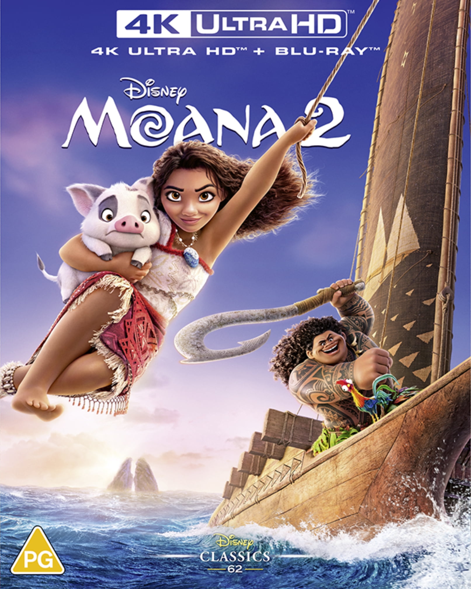 モアナ　スチールブック Walt Disney Pictures - Moana 2 (Steelbook) [ULTRA HD] - Walmart.com