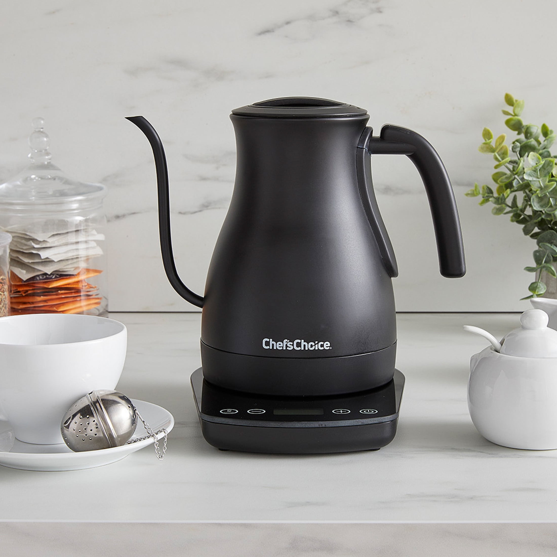 Chef'sChoice Electric Gooseneck Kettle with Digital Touchscreen Control