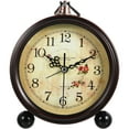 thumbnail image 6 of KAKOWELY 1Pcs Clocks for Bedrooms with Silent Operation Retro Design Metal and Plastic, 6 of 8
