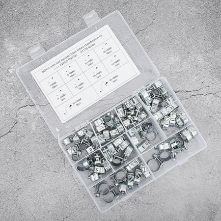 

Fuel Line Clamp Petrol Pipe Clamps Mini Fuel Line Clamp Galvanized Petrol Pipe Clamps 84pcs Galvanized Hose Clip Mini Fuel Line Clamp Petrol Pipe Clamps