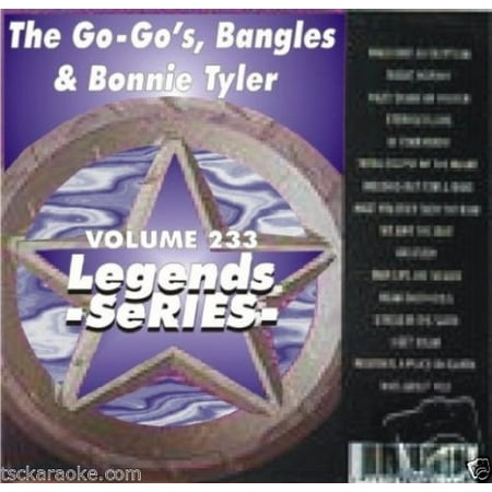 The Bangles, The Go-Go's & Bonnie Tyler Legends Karaoke CDG