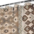 thumbnail image 3 of Bohemian Vintage Shower Curtain 72x72 Inches Polyester Ethnic Tribal Pattern Bathroom Decor, 3 of 5