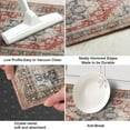 thumbnail image 6 of Boho Kitchen Rug Set of 2 Piece Non-Slip Vintage Rust Hallway Kitchen Runner Rugs and Mats Washable Kitchen Mats for Kitchen Floor Mat Carpet Runner Rugs for Hallway Laundry Decor 17”x30“+17'' X 47'', 6 of 7