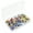8mm(100pcs), variant on 200pcs/100 Pcs Fishing Lure Beads Fish Eye Fishing Beads Hard Plastic Fly Fishing