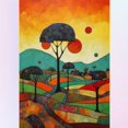 thumbnail image 1 of Kits de Peinture Diamant DIY Paysage avec Perceuses Rondes Carrées Complètes Cadeau pour Enfants Adultes, 1 of 5