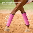 thumbnail image 3 of Leggings Con Mosca de Caballo, Cubierta de Pierna de Caballo A Prueba de Rasanños de Calcetines de Cierre Simples Transíbles PARES ECUESTRE PARA ECUESTRA, 3 of 7