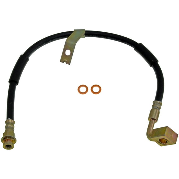 Dorman H38591 Front Passenger Side Brake Hydraulic Hose for Specific Dodge Models