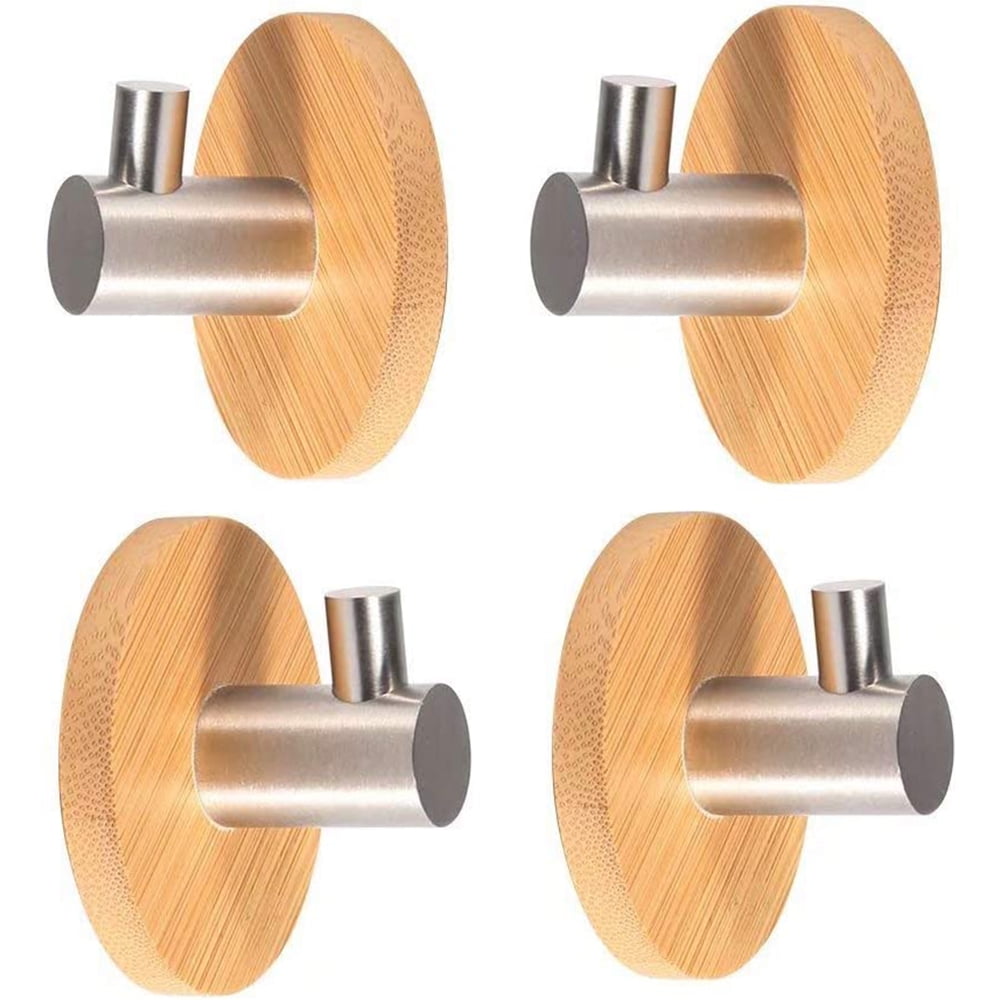 Practical Copper Chrome Hook Holder for Robe Towel Coat Bathroom Bedroom Hooks 
