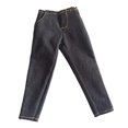thumbnail image 4 of Figura de disfraz de jeans en miniatura a escala 1/12, ropa para muñecas de acción de 6 pulgadas Negro, 4 of 9