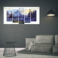 thumbnail image 3 of Cuadros Decorativos 5 piezas 5D bricolaje completo taladro diamante pintura nieve montaña cruz puntada mosaico kits Tmvgtek embutido en tela, 3 of 9