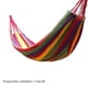 thumbnail image 2 of Hamaca de Hamaca de Campamento para Acampar Hamaca Portátil Doble Con 2 Correas Hamacas de Tela de Rayas Coloridas para Interiores al Aire Libre, 2 of 8