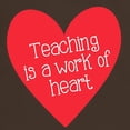 thumbnail image 3 of CafePress - Red Teacher Heart Dark T Shirt - Men's Classic Graphic Cotton T-Shirt, 3 of 4