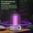 thumbnail image 3 of Lámpara trampa para moscas eléctrica Yuarrent USB recargable Verde, 3 of 6