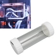 thumbnail image 4 of CPU Water Cooling Tank, Transparent Cylindrical Colume G1/4 Thread PMMA POM 60mm Diameter CPU Water Tank with Water Filter for CPU  Water Cooling, 4 of 7