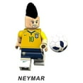 thumbnail image 4 of piezas de bloques de celebridades del fútbol de la Copa Mundial, el capitán ha ensamblado juguetes en miniatura, 4 of 5