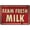 Fram Milk, variant on Original Vintage Design Tin Metal Signs Wall Art | Farm Fresh Milk | Thick Tinplate Print Poster Wall Decoration
