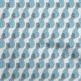 thumbnail image 1 of oneOone Cotton Poplin Light Blue Fabric Block Quilting Supplies Print Sewing Fabric By The Yard 42 Inch Wide-T6, 1 of 6