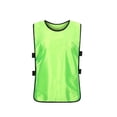 thumbnail image 4 of Freshbabe Kids Sleeveless Sports Training Vest, Breathable Solid Color Soccer Bibs Tank Tops, Adjustable Team Practice Jerseys for Summer Sports, Camps and 4th of July Games, 4 of 5