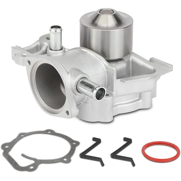 A-Premium Engine Water Pump with Gasket & Pulley Compatible with Subaru Forester 2002-2005 H4 2.5L Naturally Aspirated Automatic Transmission