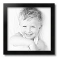 thumbnail image 2 of ArtToFrames 14x14 Inch Black Picture Frame, This Black Wood Poster Frame is Great for Your Art or Photos, Comes with Regular Glass (4088), 2 of 8