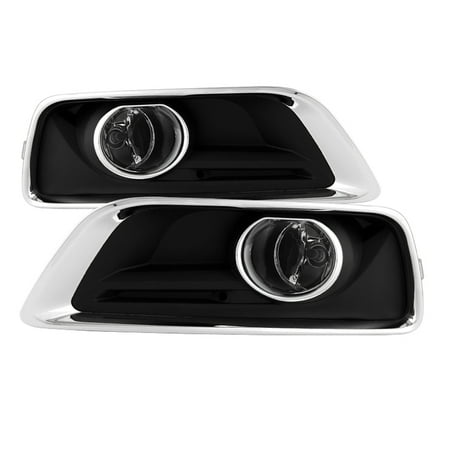 - Spyder Chevy Malibu 2012-2015 OEM Fog Light W/Universal Switch- Clear