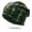 Green, variant on Women Men Warm Baggy Camouflage Crochet Winter Wool Ski Beanie Tie-Dye Caps Hat
