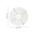 thumbnail image 5 of Ceramic Circle Divider Pottery Trimming Tool for Potters 2Pcs Durable Plastic, 5 of 5
