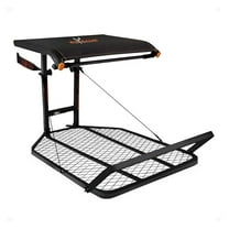 Big Game Captain Hang-On Treestand, Lightweight Steel Construction with 14 x 8 in. -Back Flex-Tek Seat, 300 lbs Weight Rating