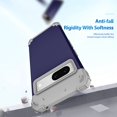 thumbnail image 5 of Case for Google Pixel 7, Slim Dual Layer 3 in 1 Heavy Duty Protection Hybrid Hard PC Soft Silicone Rugged Bumper Anti Slip Full-Body Protective Cases For Google Pixel 7, Darkblue, 5 of 6