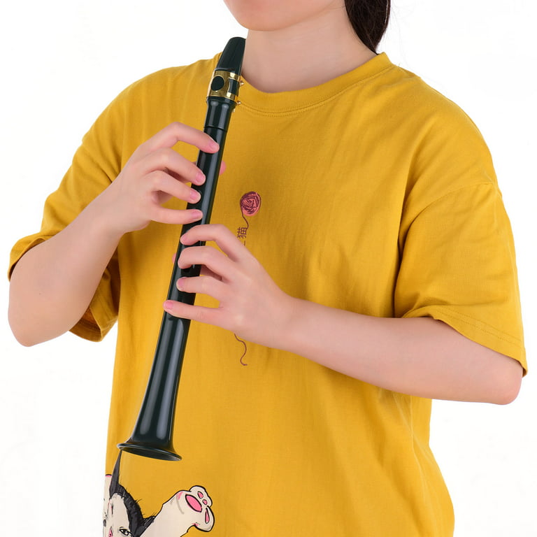 Mini Pocket Saxophone Set Little Sax W/Carrying Bag Fingering Chart R5O1