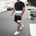 thumbnail image 2 of Baqcunre Track Suits For Men Set Men'S Quick Drys 3D Suit Shorts Beach Tropical Hawaiianss Body Sports Shorts Suit Sports Suit Mens Outfits Tops For Men White 3XL, 2 of 4