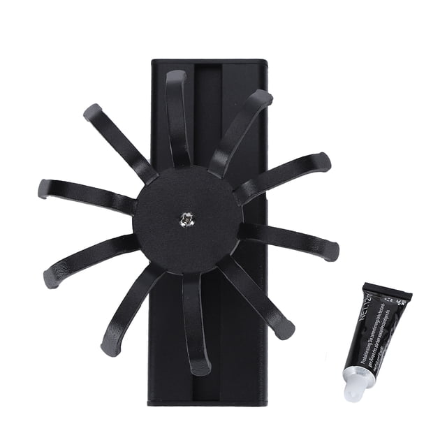 Perchero de pared con ganchos giratorios extraíbles, soporte para espátula, cuchara, utensilios de cocina, individual, sin gancho