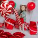 thumbnail image 5 of Globos de Feliz Navidad, dulces, Papá Noel, globos de alce, decoraciones navideñas de bricolaje para el hogar, Año Nuevo 2024, decoración de fiesta de Navidad, bolas, 5 of 5