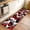 Red, variant on 2x3 Door Mat Rug, Abstract Stripes Non-Skid Rubber Backing Large Rectangle Rugs - Living Room Bedroom Home Office, Retro Modern Orange Black Gray Lines Indoor Floor Mat Carpets Washable Rug