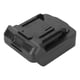 thumbnail image 2 of Adaptador De Batería De Taladro, Adaptador De Batería Fácil De Usar, Conversión De Batería Negra Práctica Para Batería De Iones De Litio De 20 V A Batería Makita 18 V YLSHRF Battery Adapter, 2 of 8